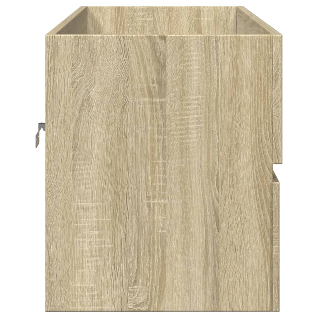 Waschbeckenunterschrank Sonoma-Eiche 100x38,5x45 cm Holzwerkstoff