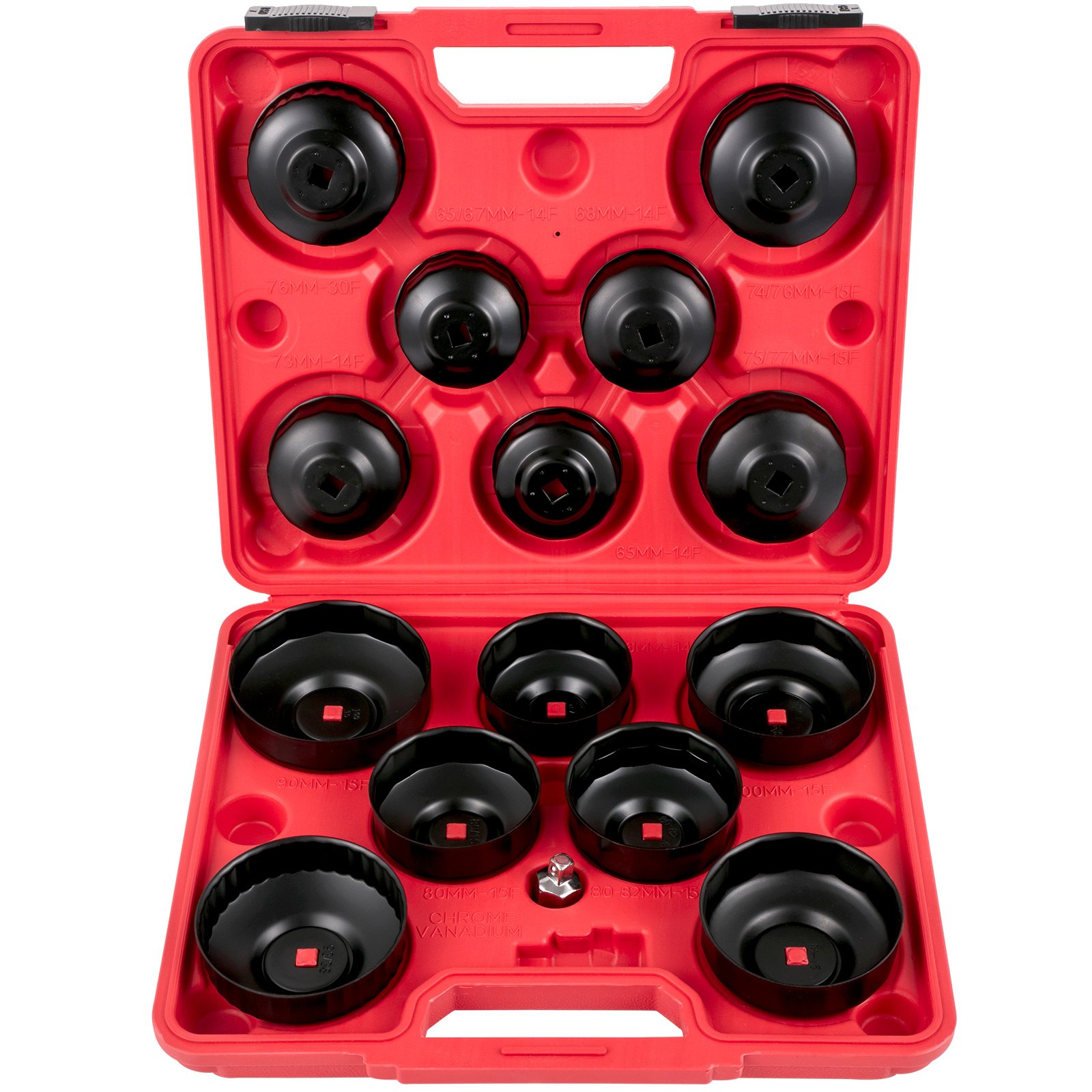 Ölfilter-Steckschlüsselsatz, 14-tlg., 3/8 Zoll