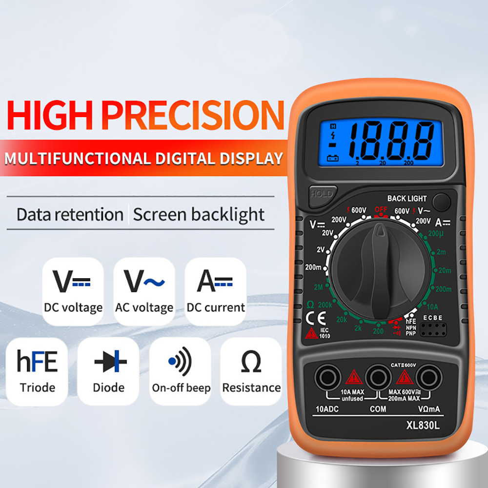 Support pan European shipping--Handheld Intelligent Multifunctional Measuring Instrument