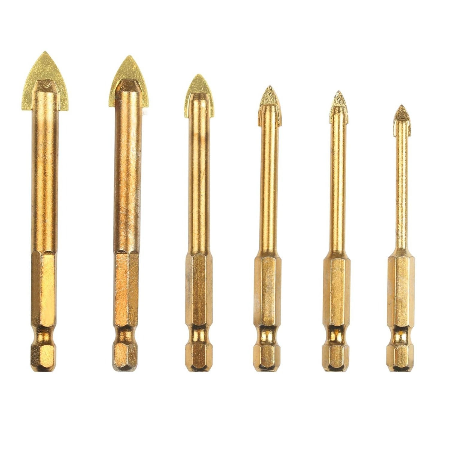 7-teiliges Gläserset mit Aufbewahrungskasten, 4-12 mm für präzises Bohren in Glas