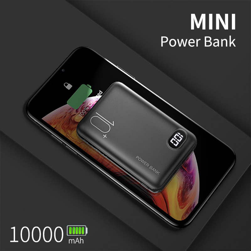 10000mAh Powerbank mit USB-Display