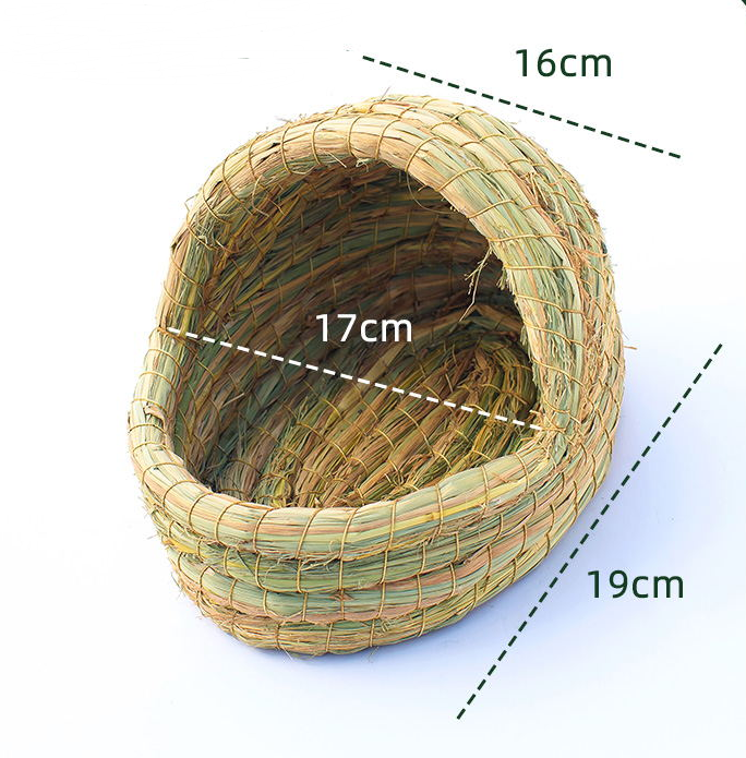 Nido d'erba per conigli - Stall naturale per dentro e fuori