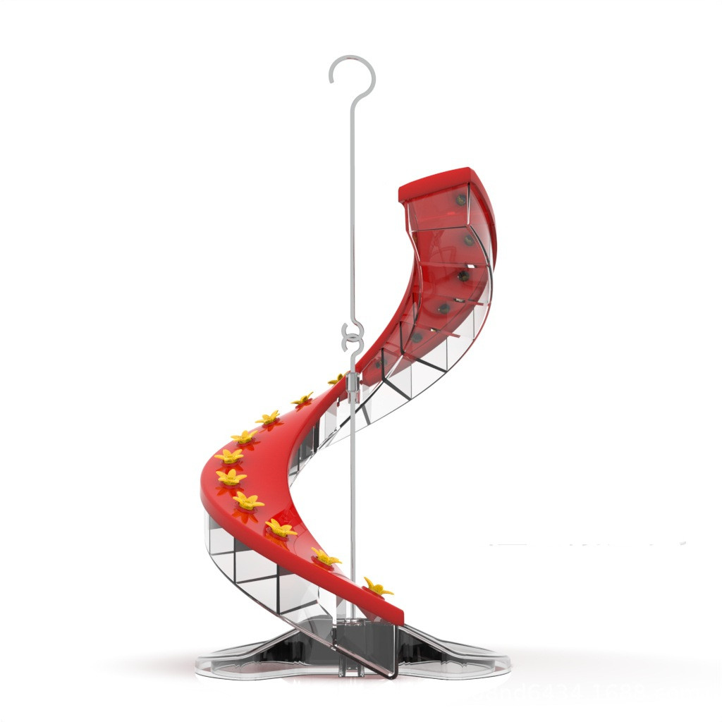 Alimentatore a spirale per colibrì a scala