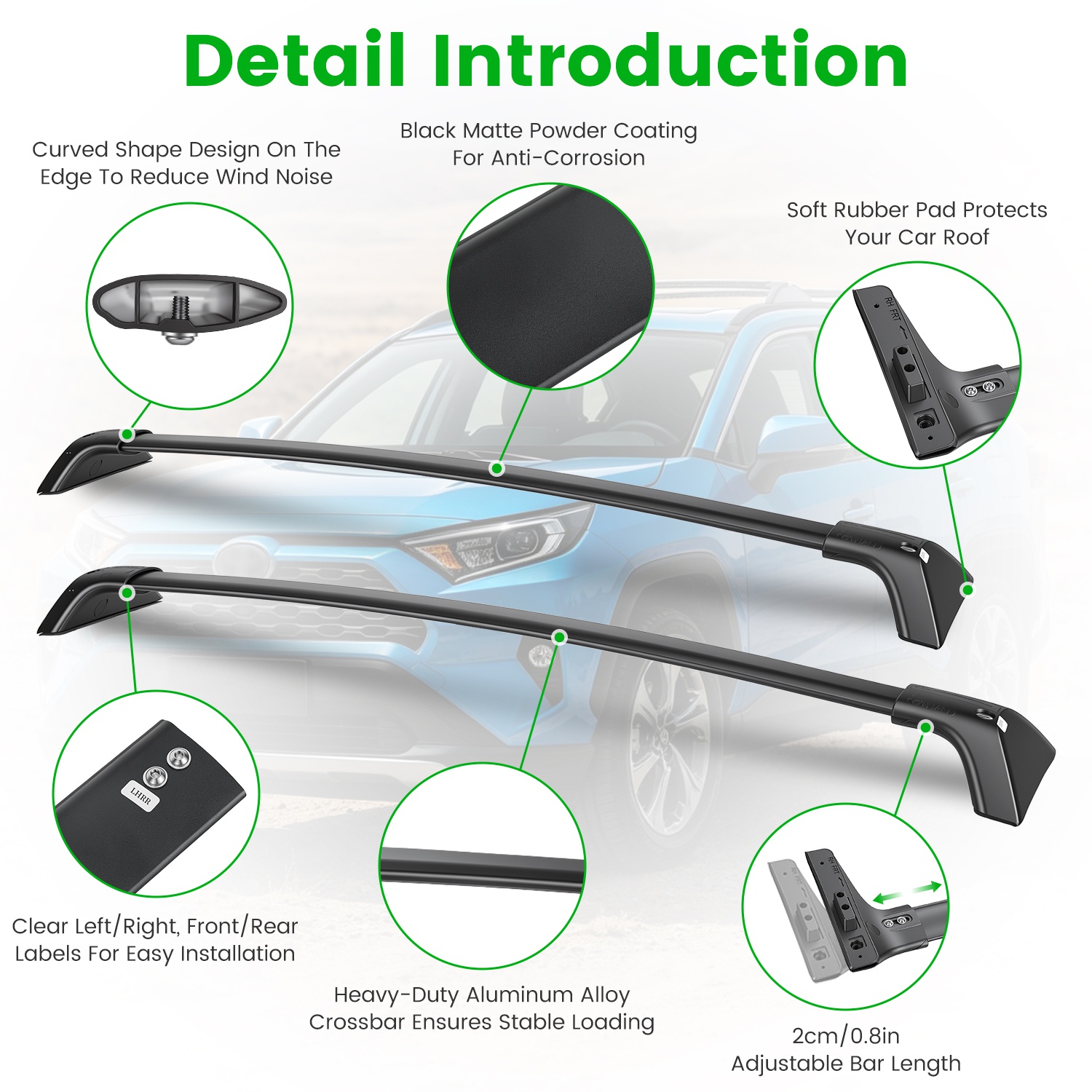 Porta-tutto per Toyota RAV4 (2019-2025) con antifurto