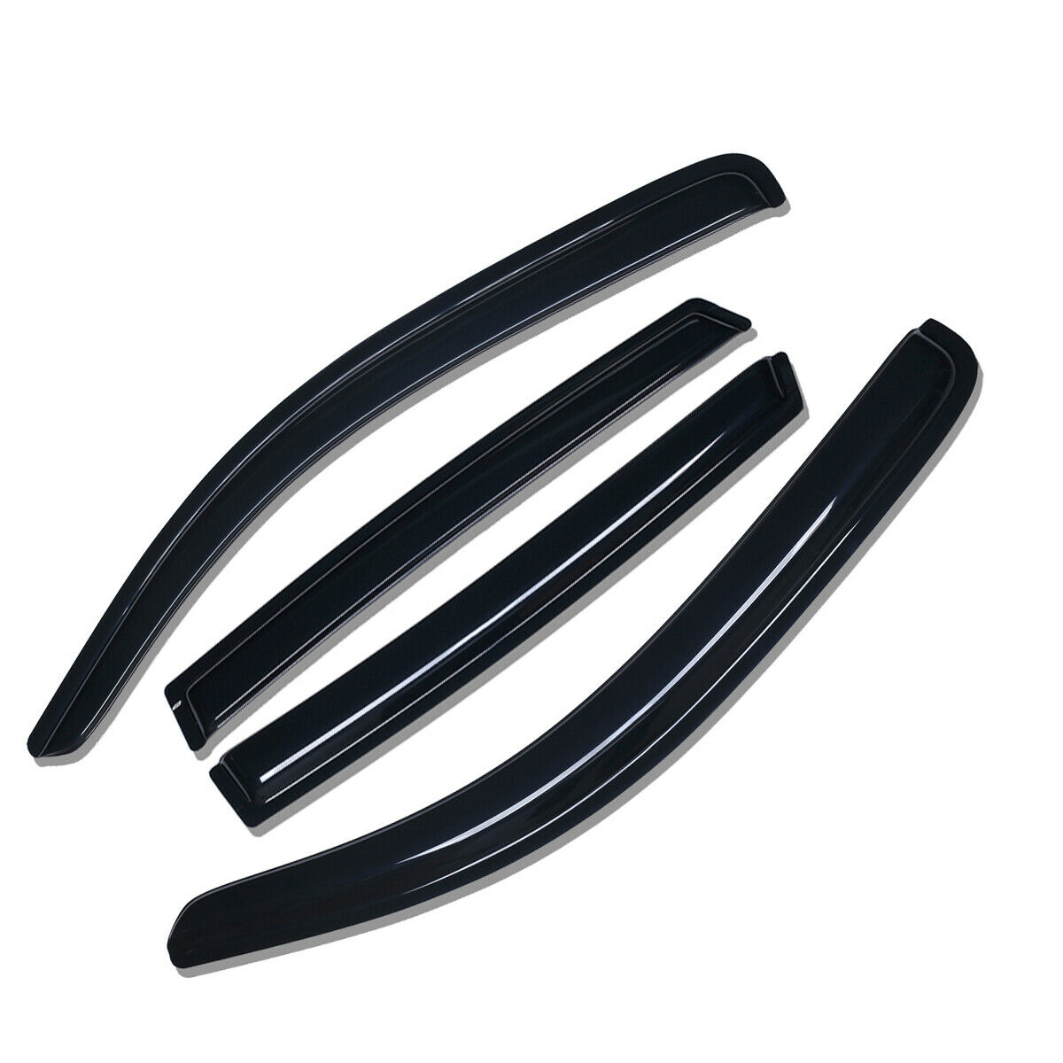 4-teilige Out-Channel Style Sun Rain Window Visors für 94364
