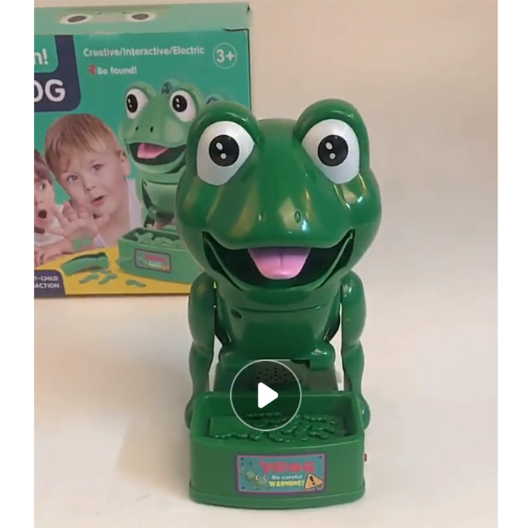 Jouets électriques grenouilles interactives - Bites créatives pour enfants