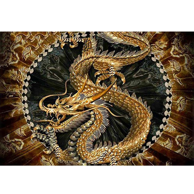 Dekoratives Wohnzimmer-Gemälde – Diamond Painting
