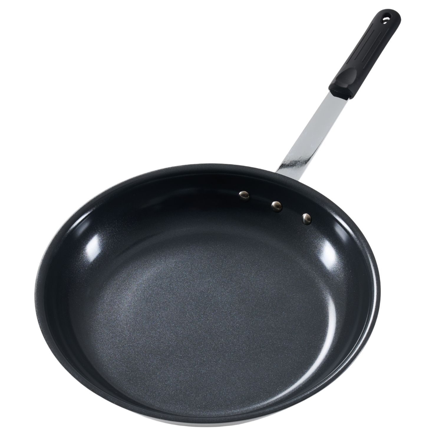 Aluminium Bratenpfanne mit Keramik Antihaftbeschichtung und Edelstahlboden