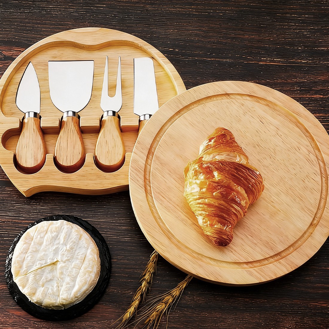 4-teiliges Käse- und Obstmesser-Set