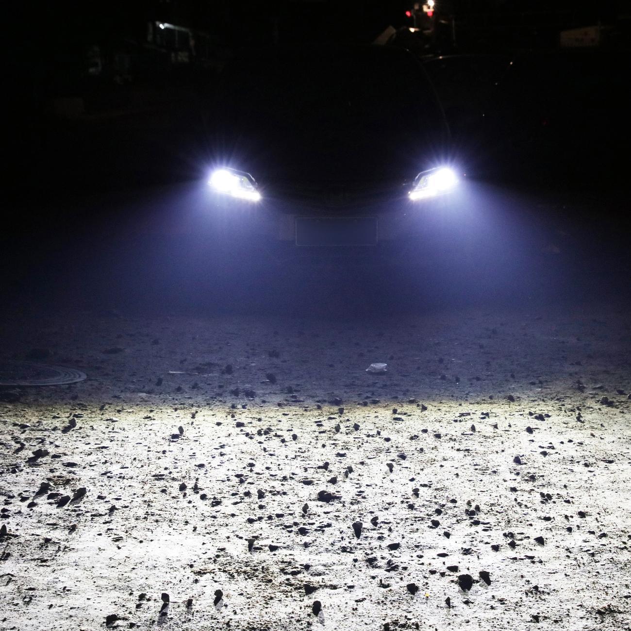 Lumière avant intégrée F-S2 9005 28W-LED Silver Edition de série basse