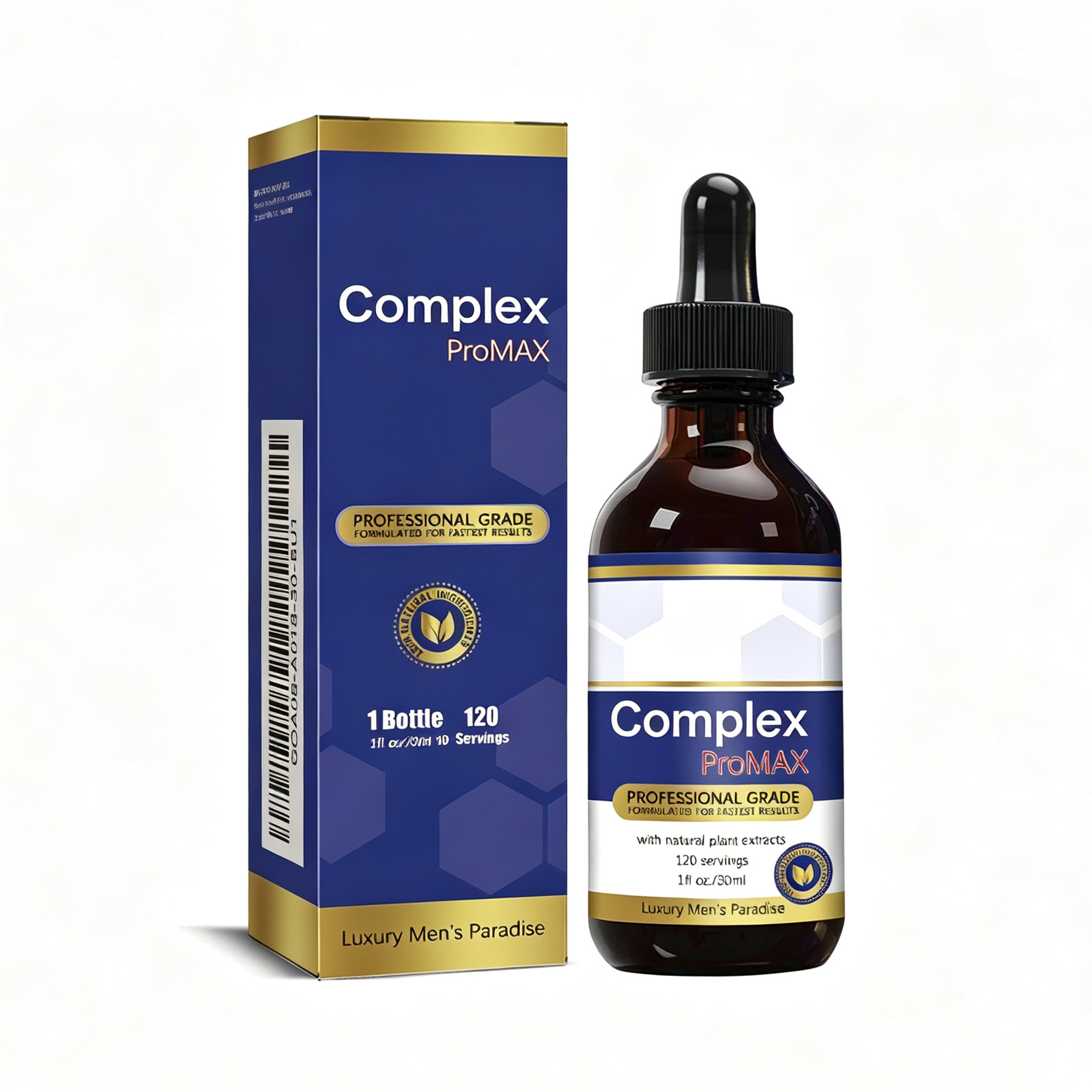 Gocce ProMAX Vitalità Uomo, Epimedium Naturale e Foglia di Damiana Liquido Sostegno Maschile 30ml