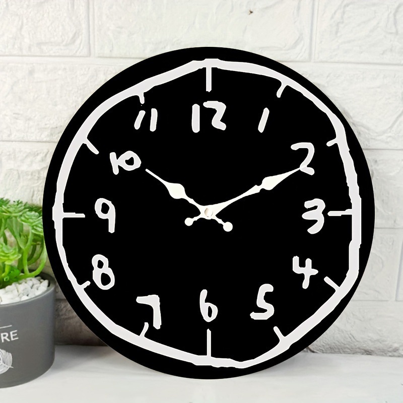 12 Inch Simple Fashion Home Decoration Quartz Wall Clock