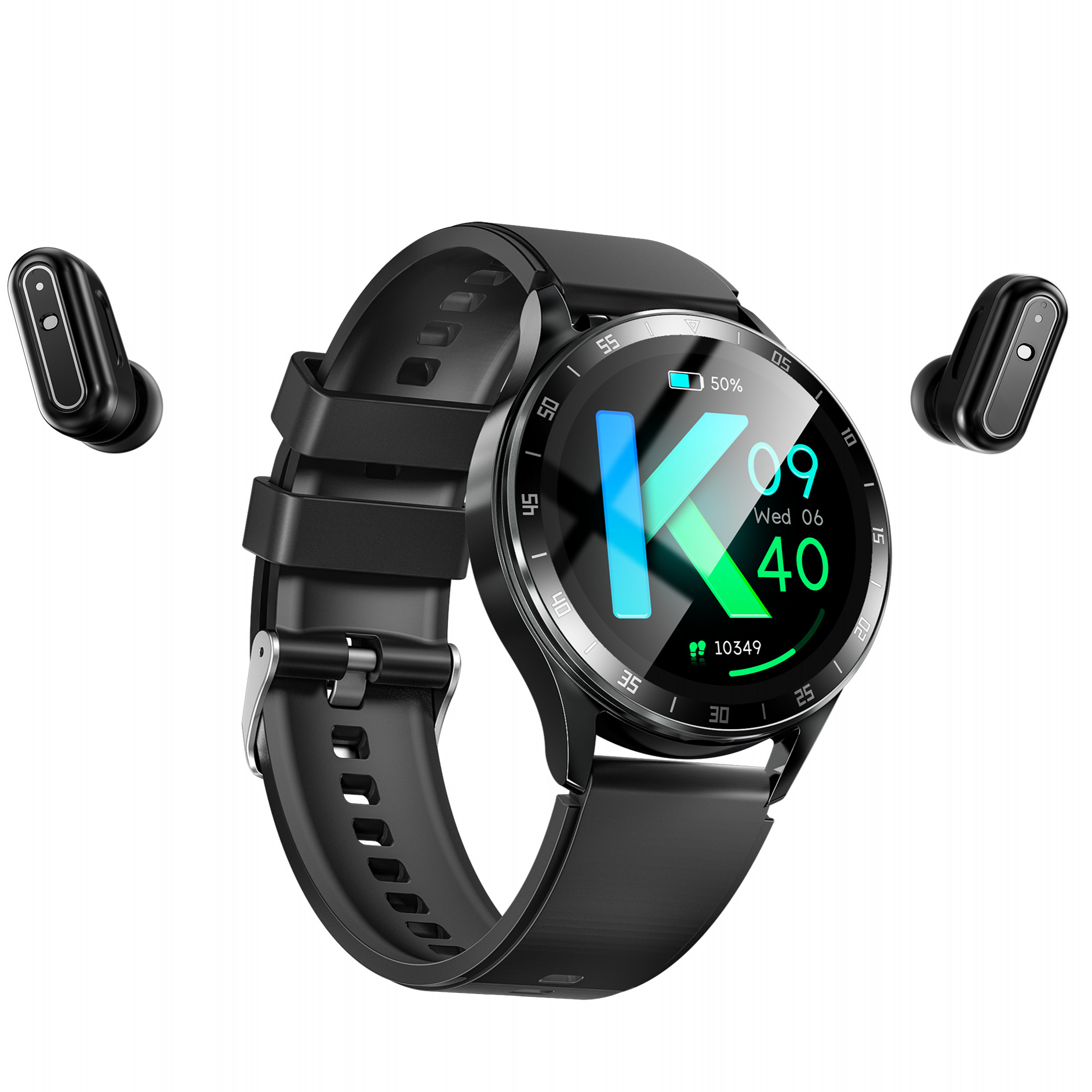 2-in-1 Flip X10 Headset Smartwatch