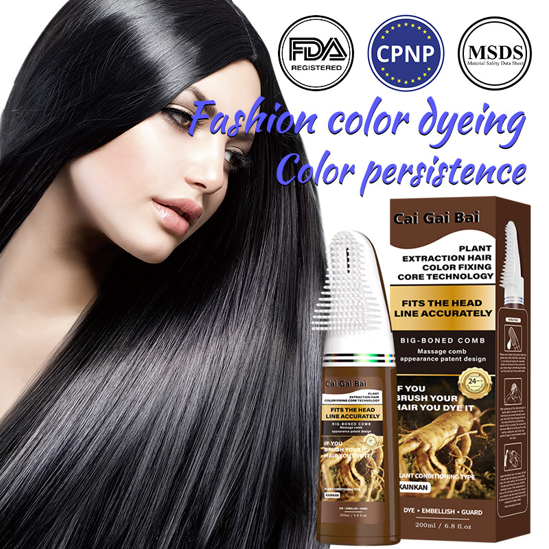 Hair Dye Cream Hair-dyeing Comb Hair Dye