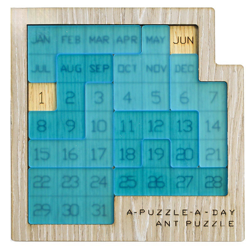 Extremely Challenging Calendar Time Puzzle Gift