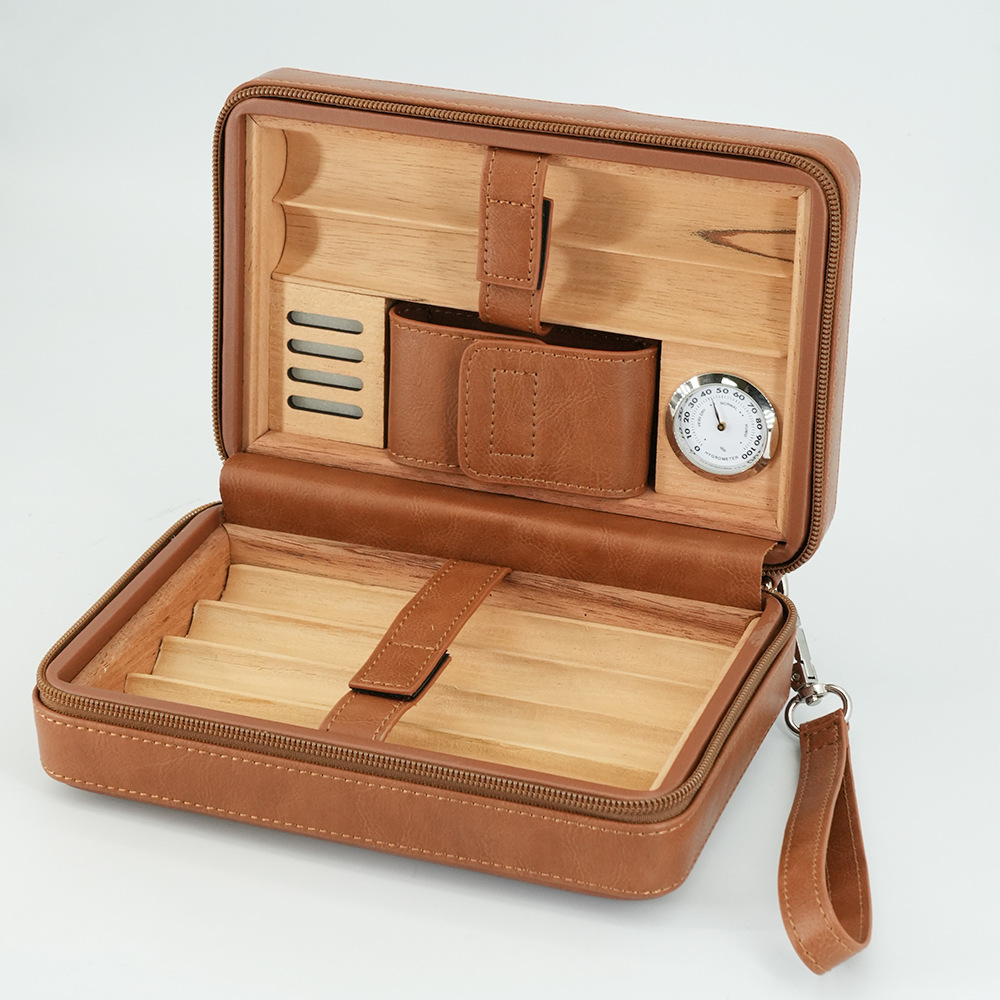 Cigar Box Zipper Bag Suitable For Cigarette Boxes