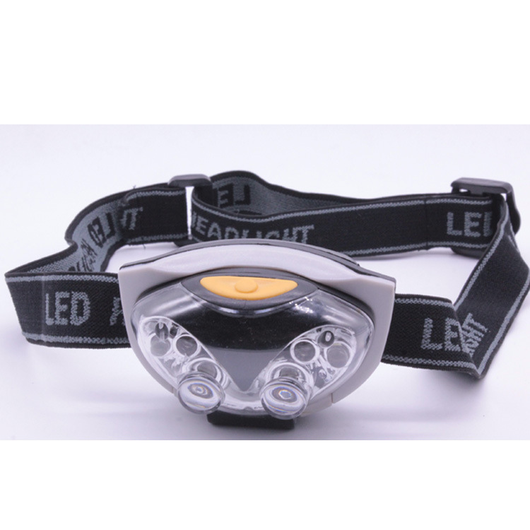 Owl Headlight 4 White Light 2 Red Light 6LED Camping Fishing Head Outdoor