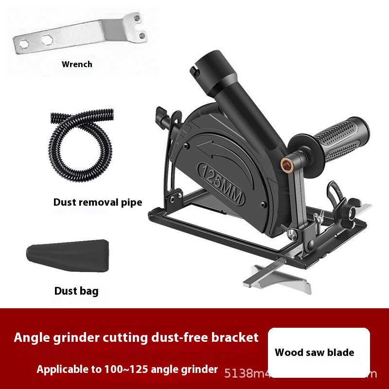 Factory Wholesale Eight Generation Angle Grinder Accessories Dust-free Bracket Multi-functional Metal Base