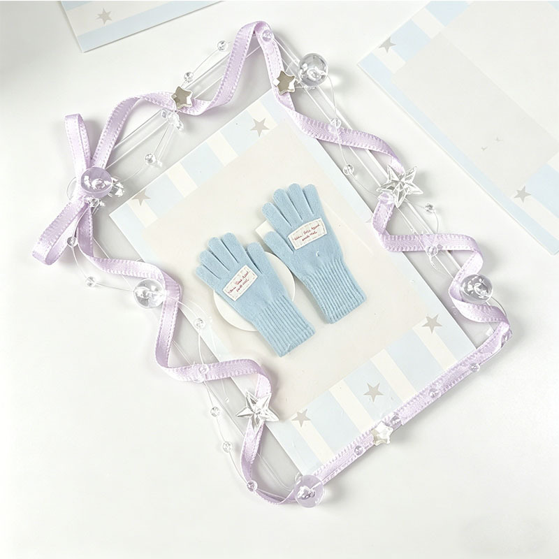 Minimalista Tela Intrecciata Stella DIY Stile 2D Portacarte d'ID
