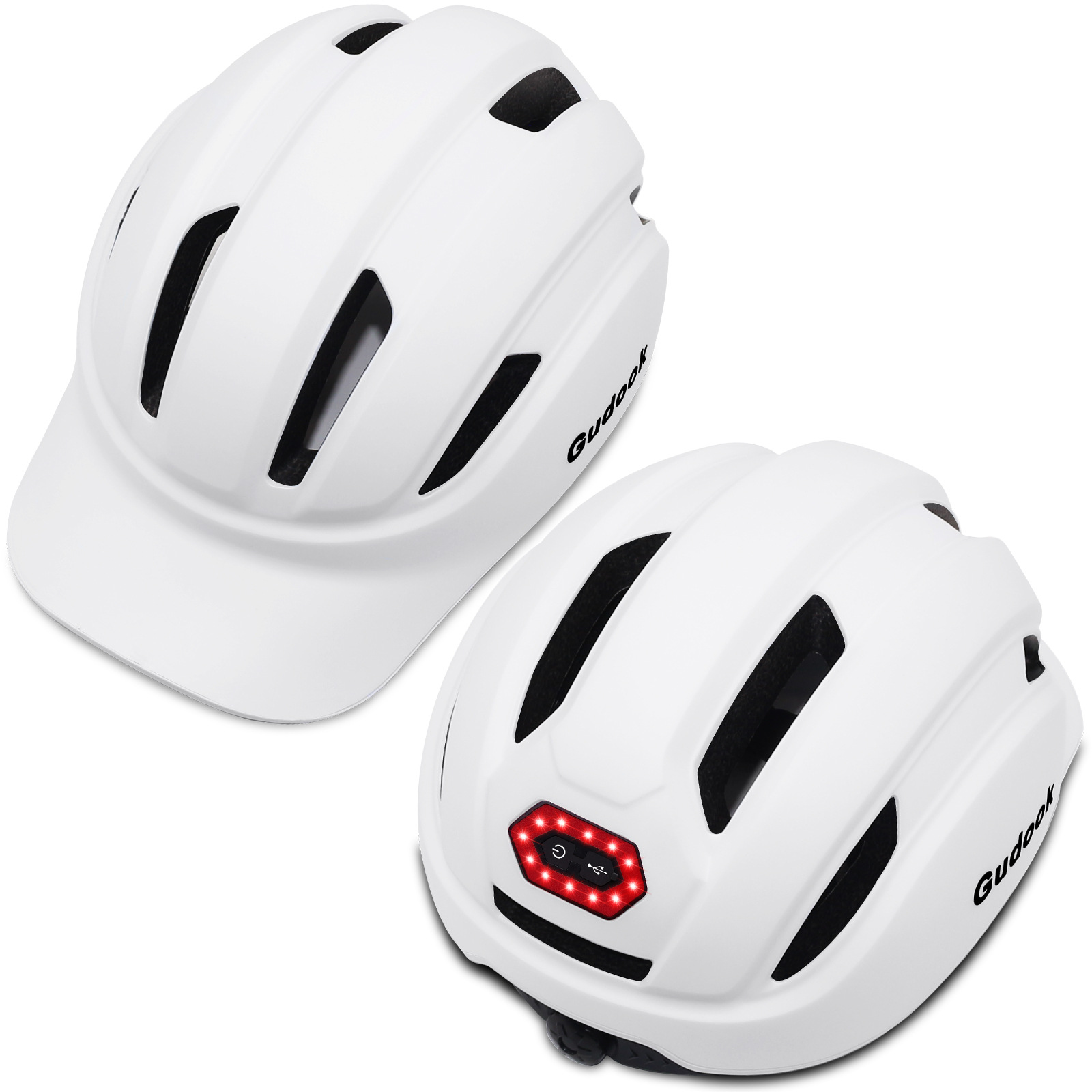 Peaked Cap Fahrradhelm mit Schutz