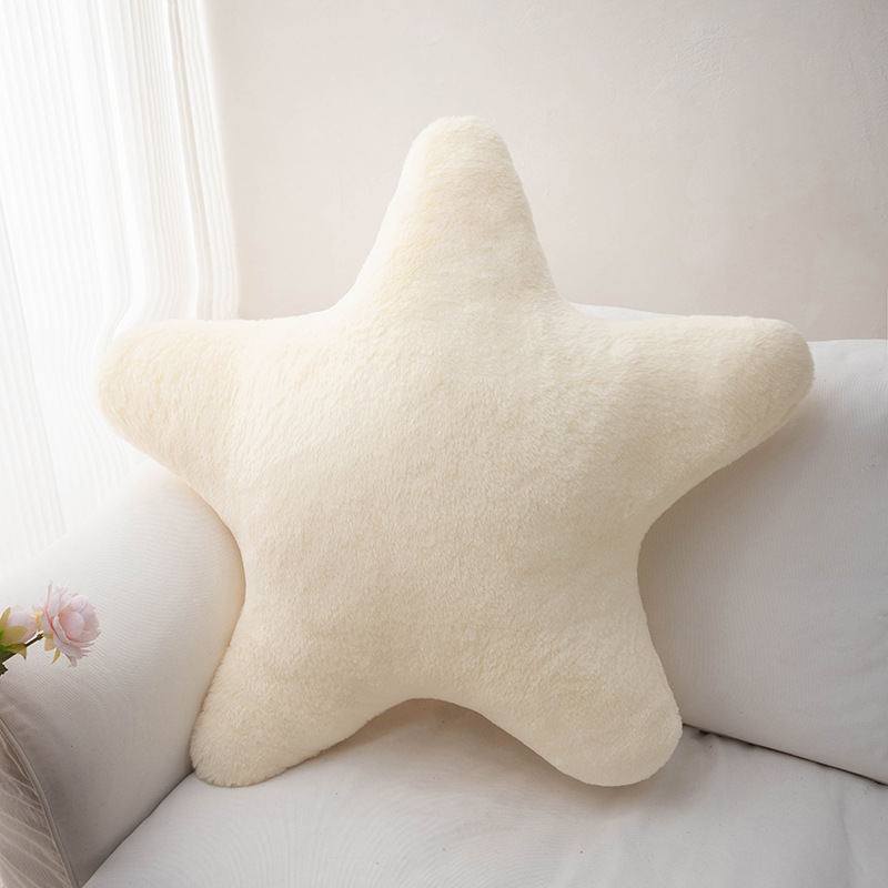 Motif d'étoile coussin super doux et mignon coussin en peluche coussin douillet fille cadeau