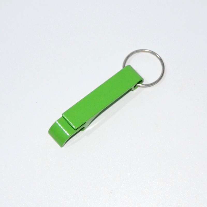 Apri-bottiglie di tipo anello per chiavi in lega di alluminio multifunzione creativa