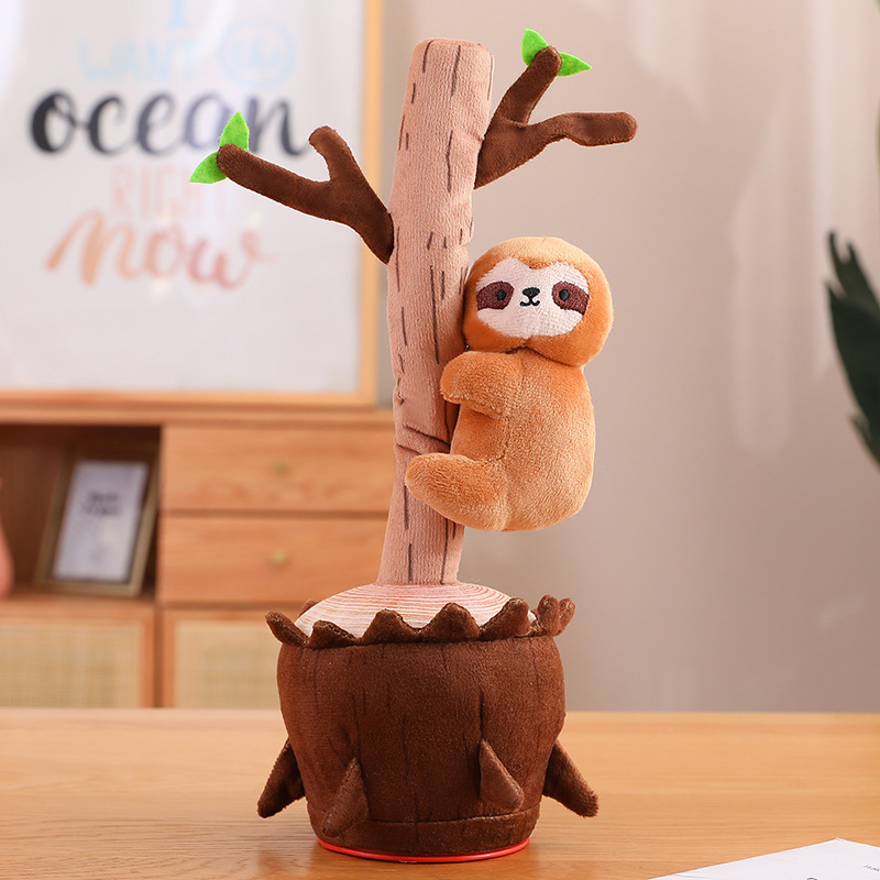 Cartoon Animal Cactus Electric Toy - Interaktiver Spielgefährte