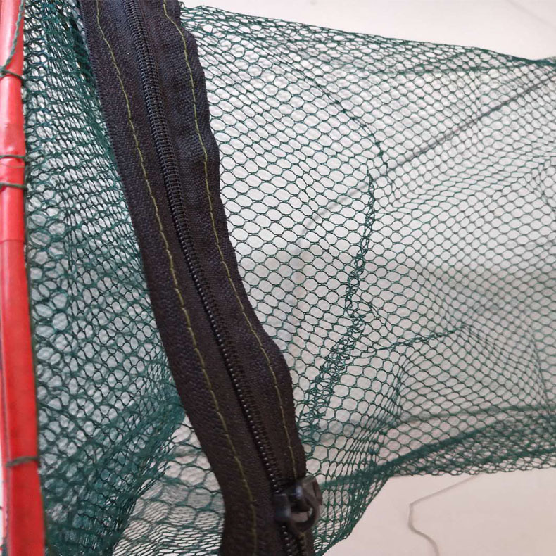 Cesta per a langosta a due buchi pieghevole Gabbia da pesca