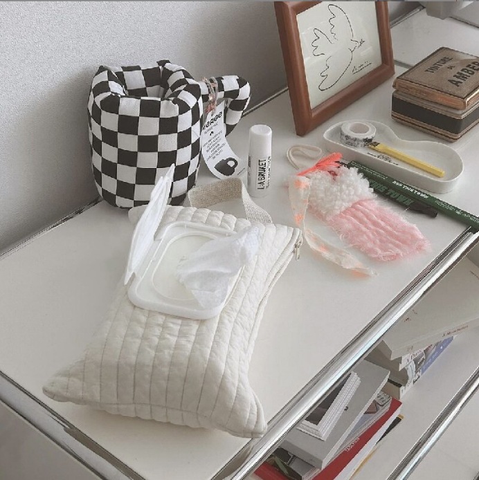 Portable Flip Tissue Box - Entfernbar