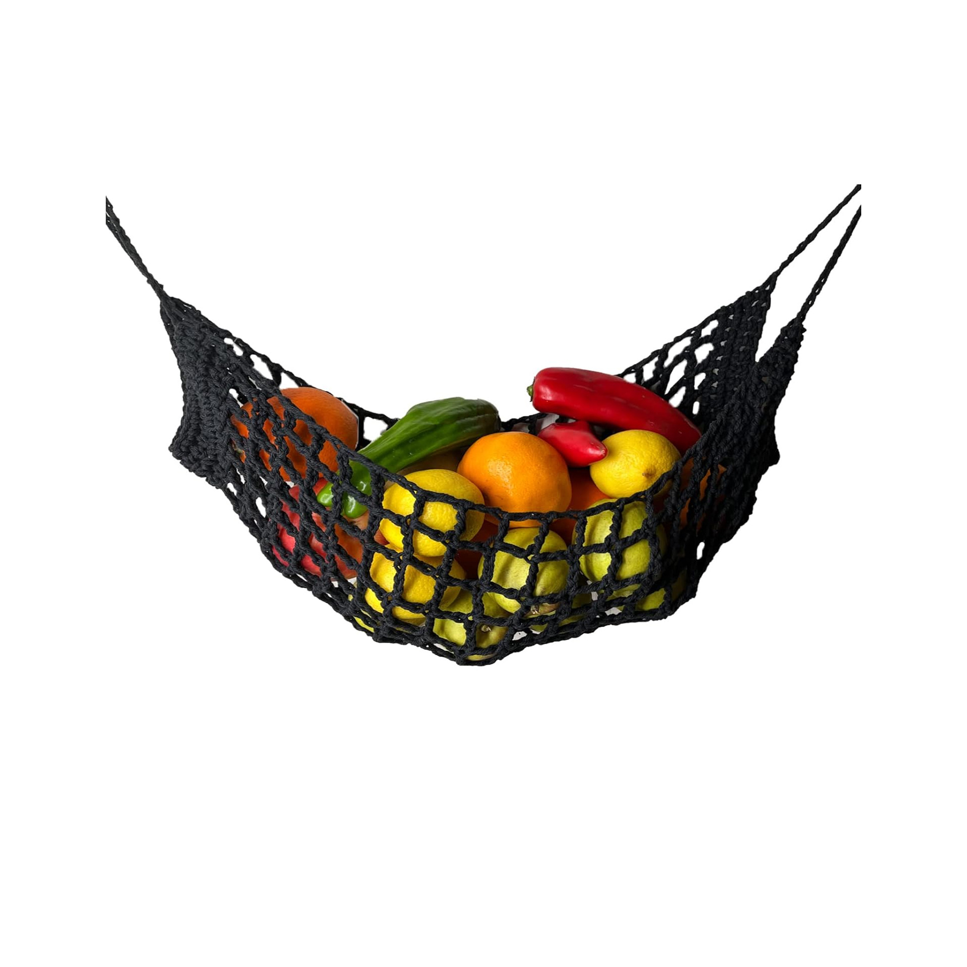Cesta di stoccaggio intrecciata a tre livelli di stile bohemien per lo spazio sotto il tavolo della cucina
