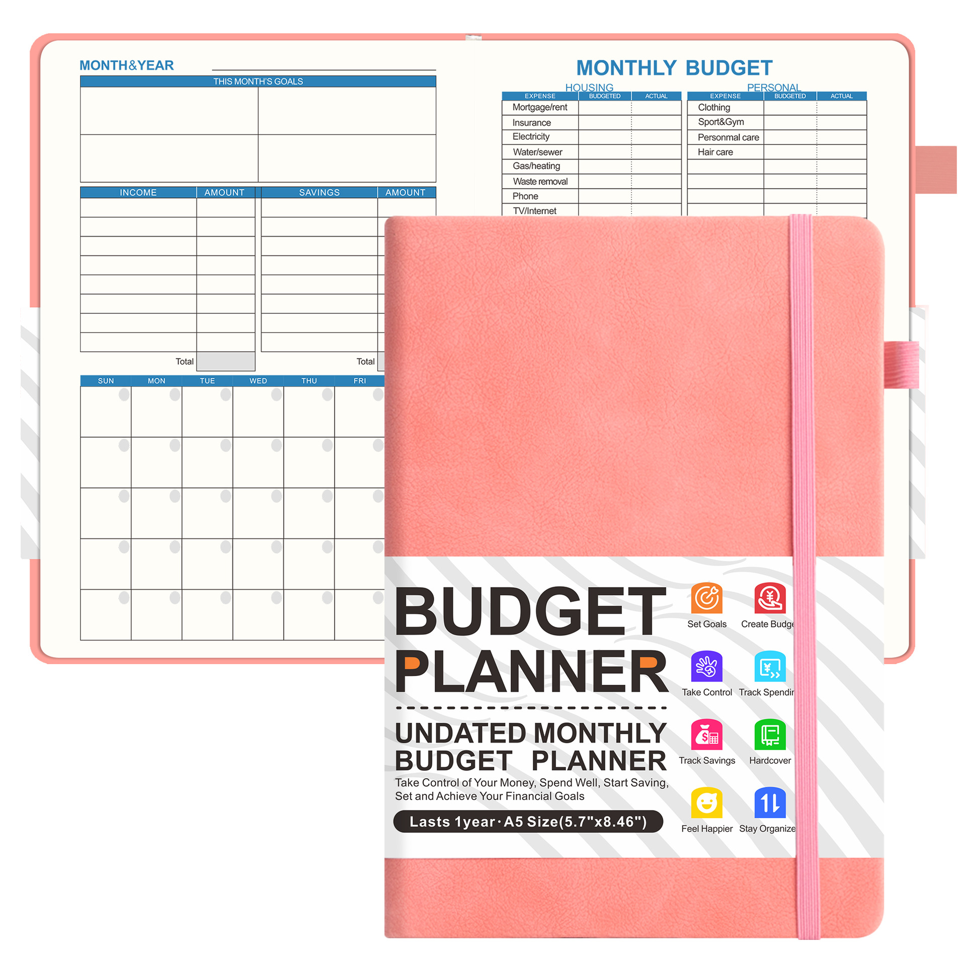 Un carnet de budget anglais de mai