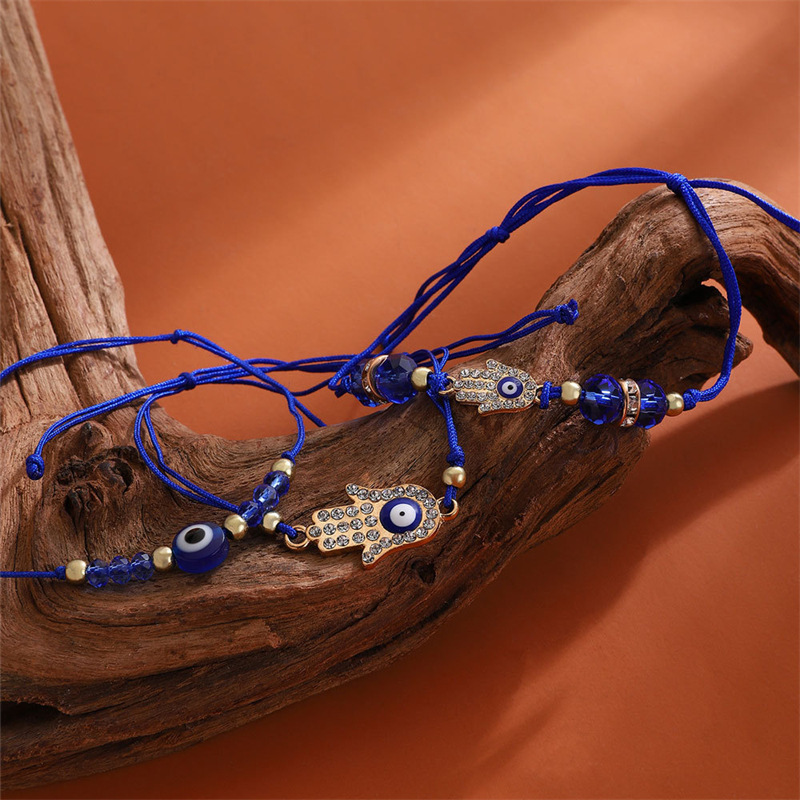 Handgewebtes Diamant-Rope-Kombination-Armband