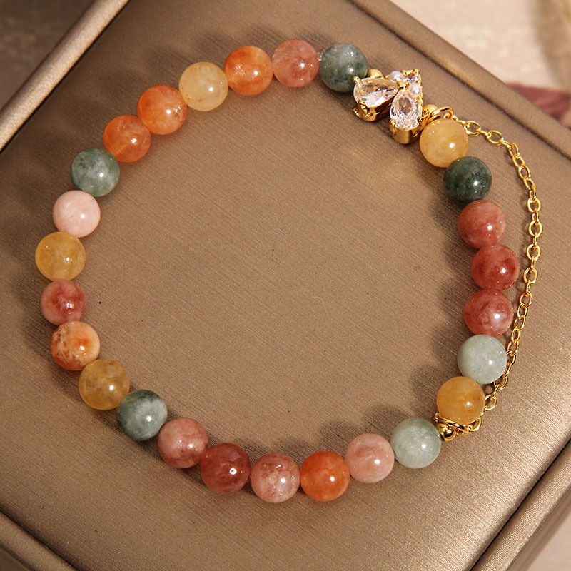 Fu Lu Shou Kristallarmband für Frauen