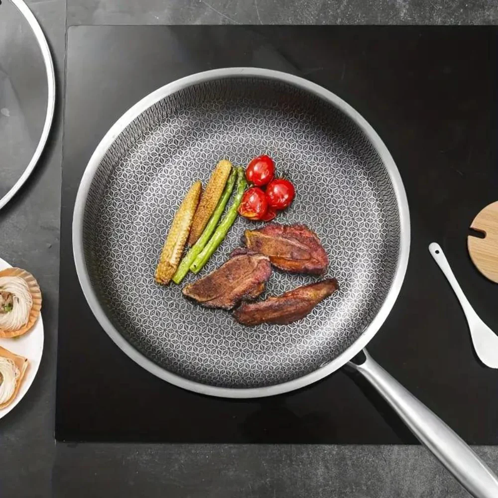 Universeller Induktions-Kocher mit Wok & Steak-Pfanne