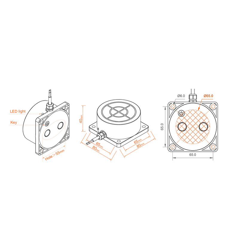 Wireless Mobile Application Detector Water And Fuel Level Sensor Alarm Indicator Remote Tank Monitor