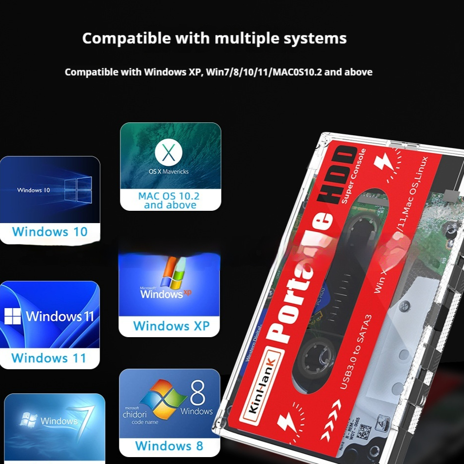 External Mechanical Plug-and-play Mobile Game Hard Disk