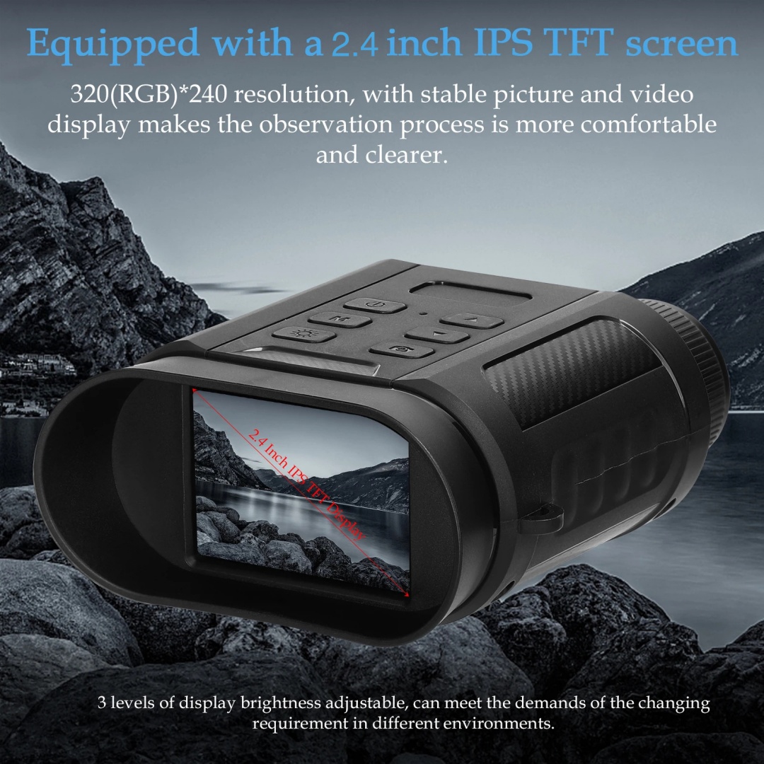 Outdoor 4K Binocular Infrared Night Vision Instrument Telescope