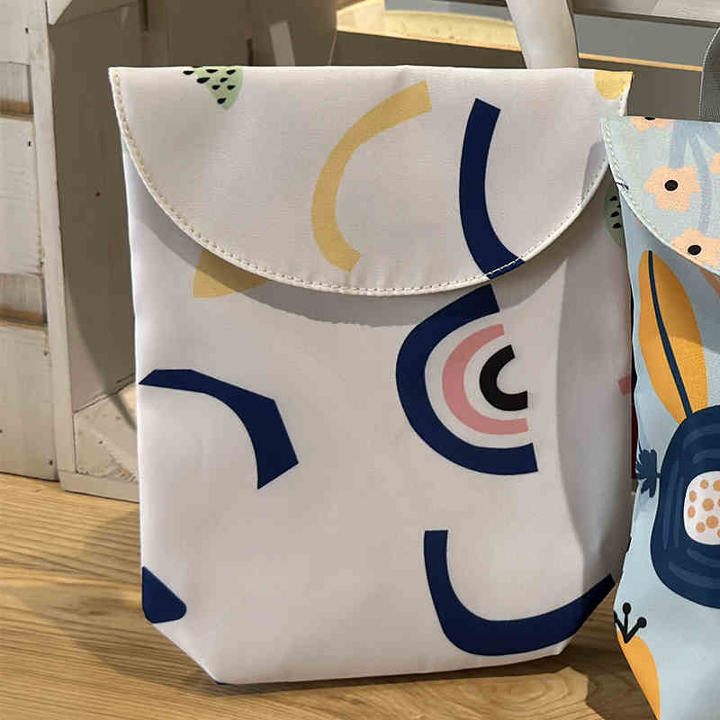 Borsa impermeabile portatile per pannolini da bebè