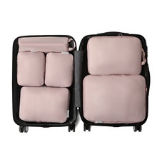 Borsa da viaggio pieghevole in sei pezzi di tessuto memory compresso