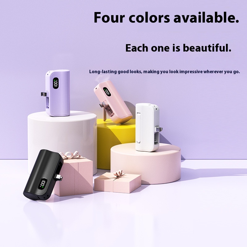 Mini Power Bank 5000 mAh - 3C Zertifiziert