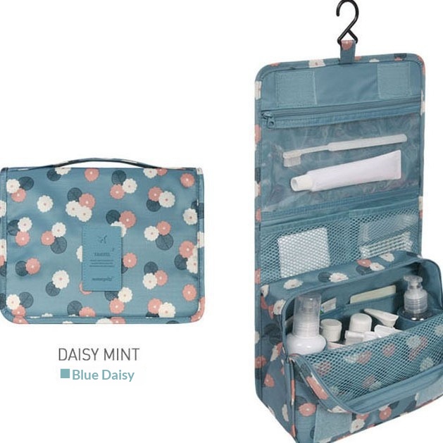 Sac de toilette étanche et résistant à l'eau de style voyage coréen de grande capacité