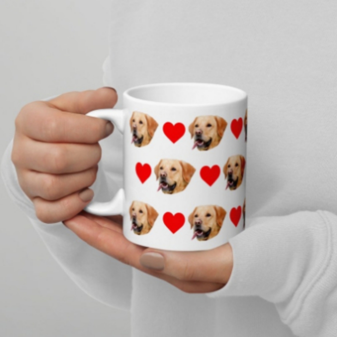 Creative And Versatile Household Dog Face Mug