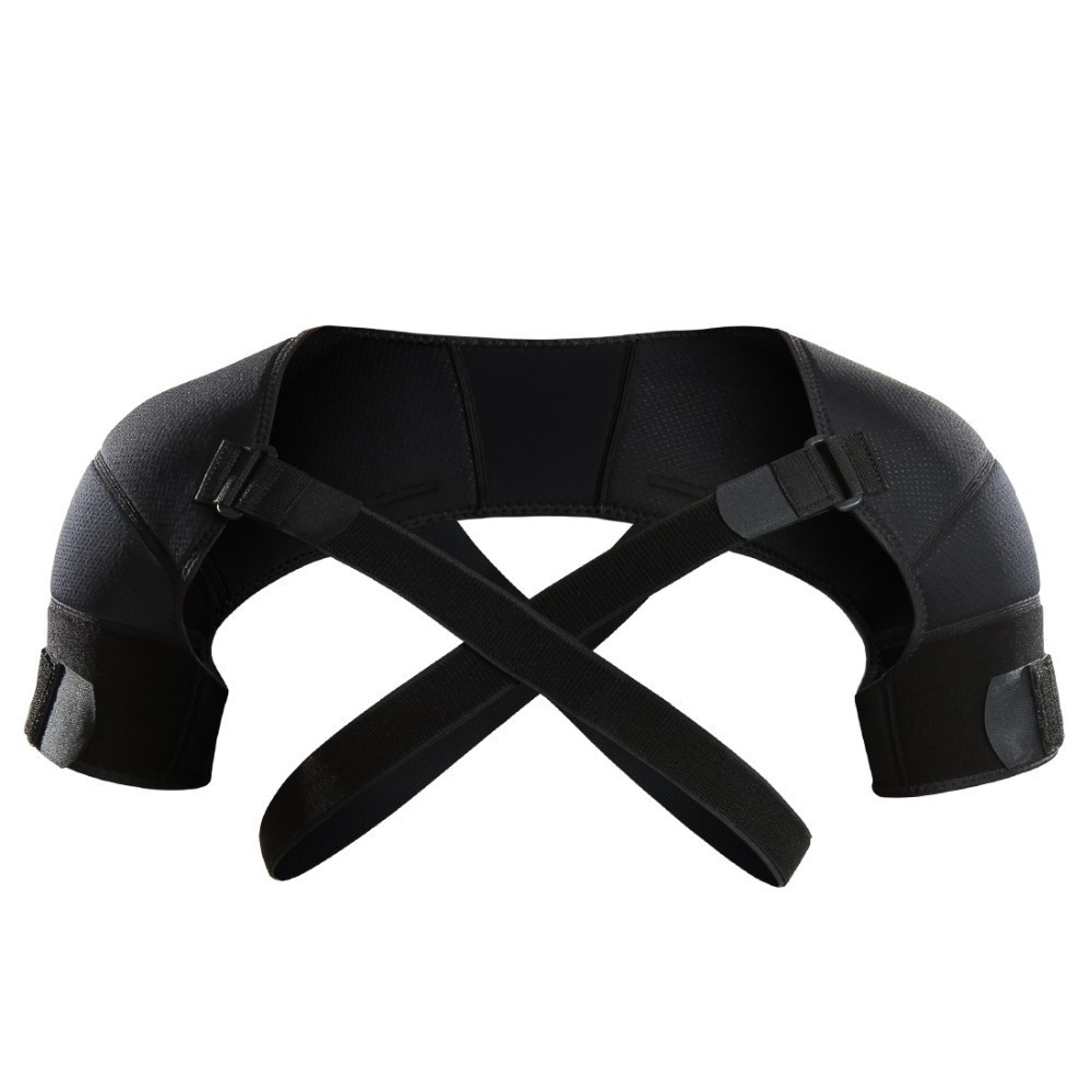 Cinture regolabile per lo zaino per alleviare il mal di schiena con supporti a doppio strap e a doppio spallale.