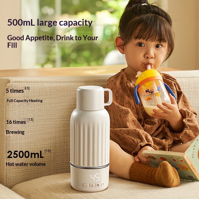 Portable Outing Constant-Temperature Milk Maker Mug