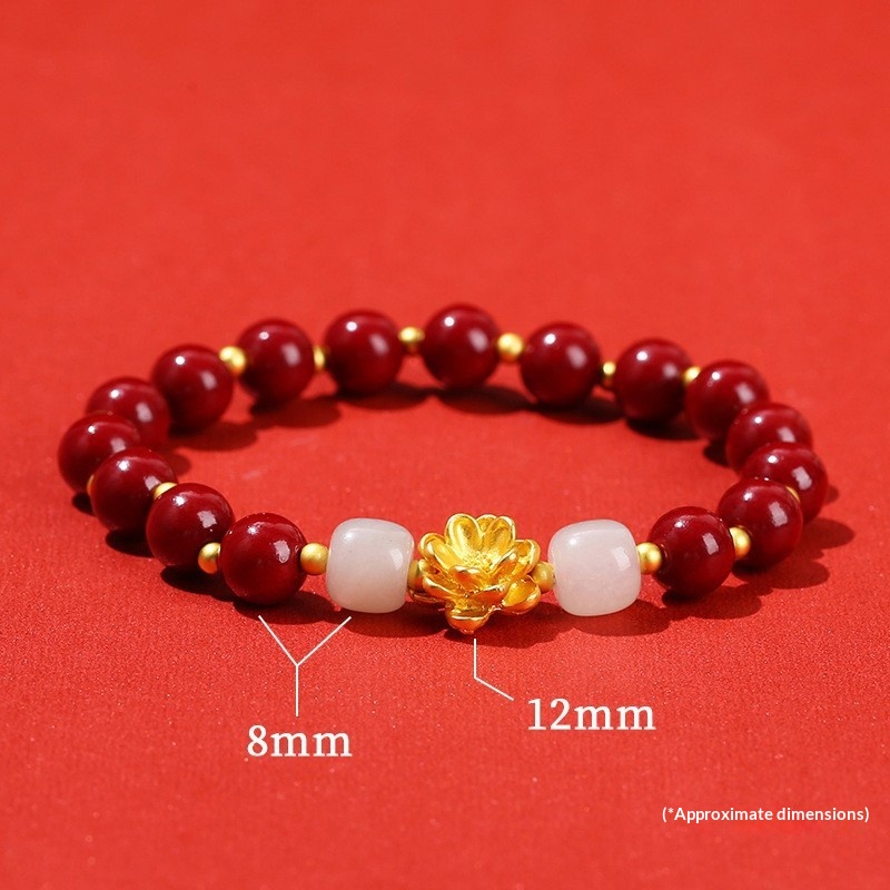 Traditionelles Charm Bangle Armband im chinesischen Stil