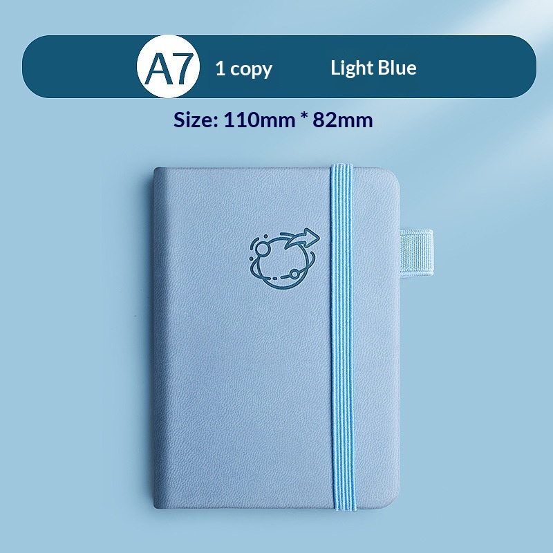 Calepin de poche portable, agenda, carnet