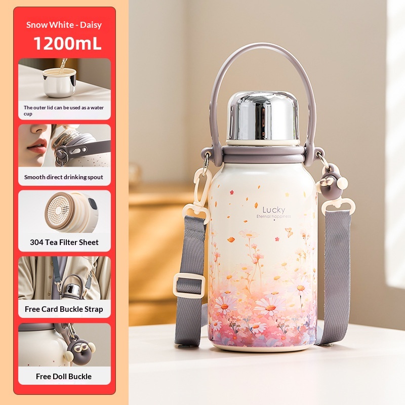 Bouteille à Grande Capacité avec Poignée Améliorée