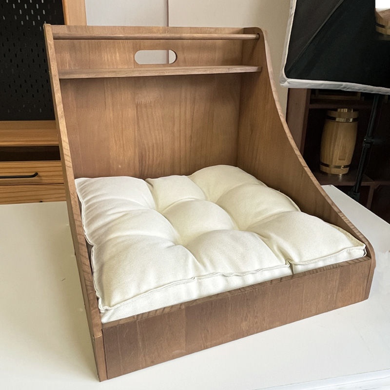 Holzhundebett – Natürlicher Schlafplatz