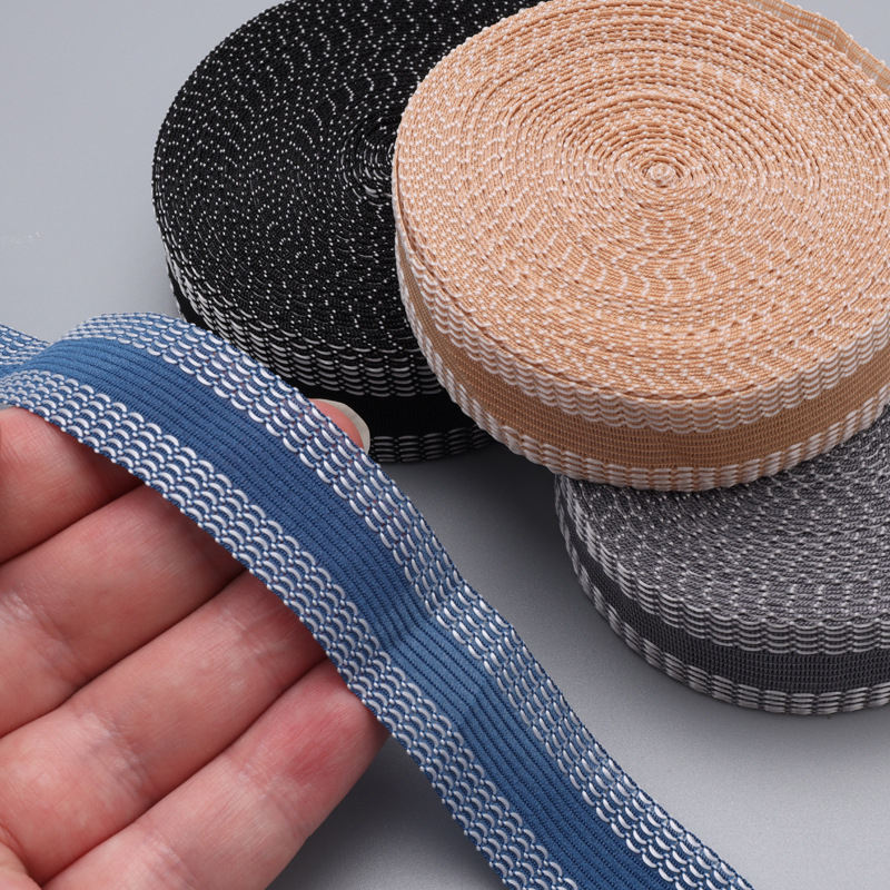 Longue-courte Fusion à chaud Ceinture Sans couture Patch de jambe de pantalon