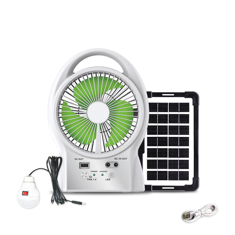 Conjunto di ventilatori solari da 6 pollici